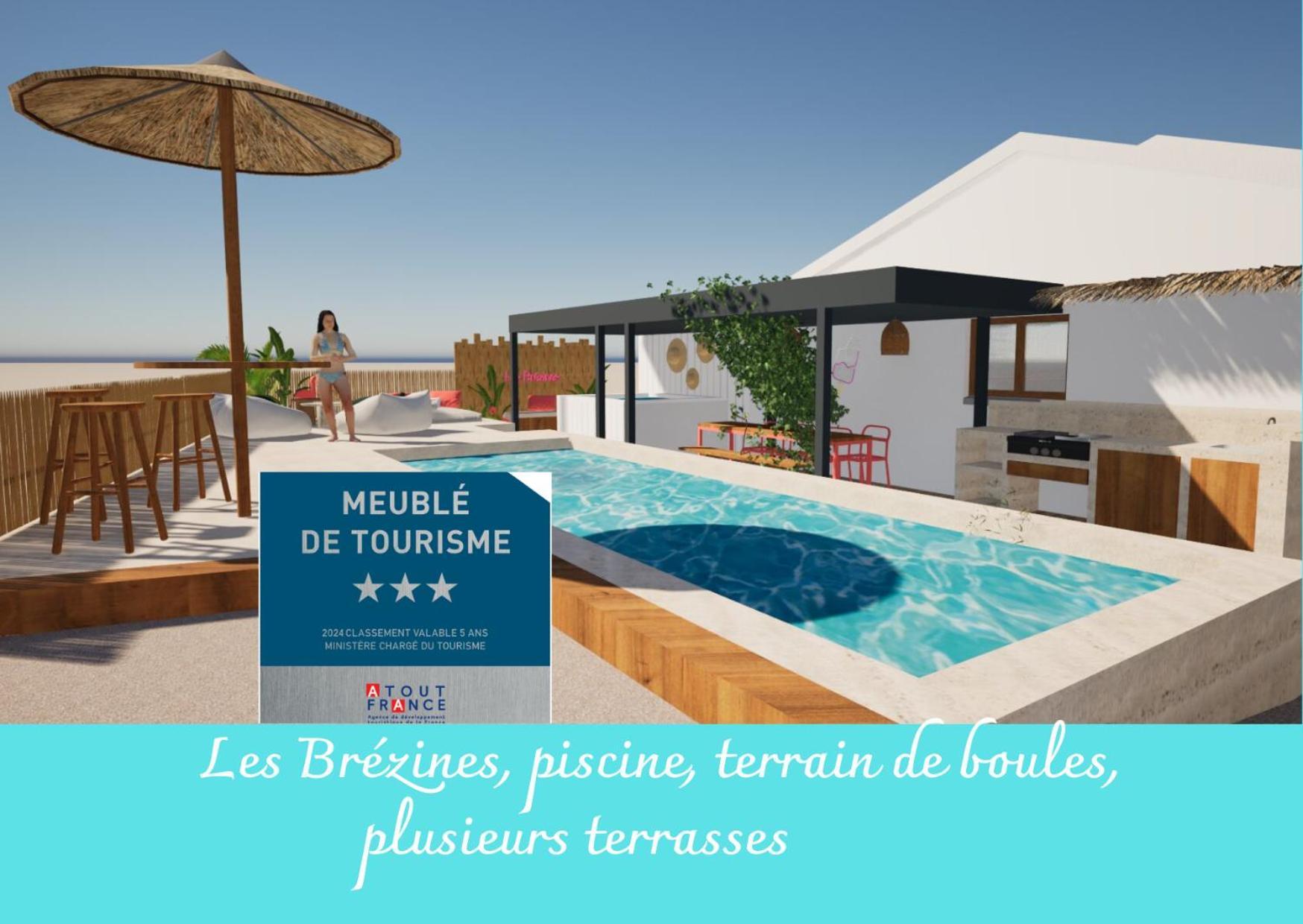 Les Brezines - Maison Clim Terrasse Piscine Au Coeur De Mus Maisoncarreeconciergerie Extérieur photo